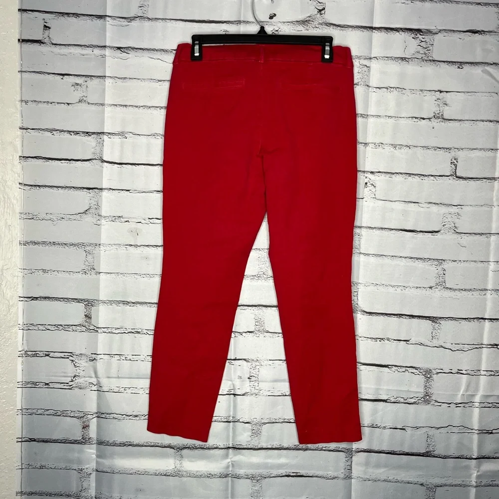 Old Navy Women's Bold Red Ankle Pants - Picture 10 of 14